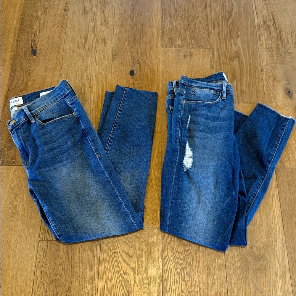 Bundle of 2 Fame Skinny Jeans - 28